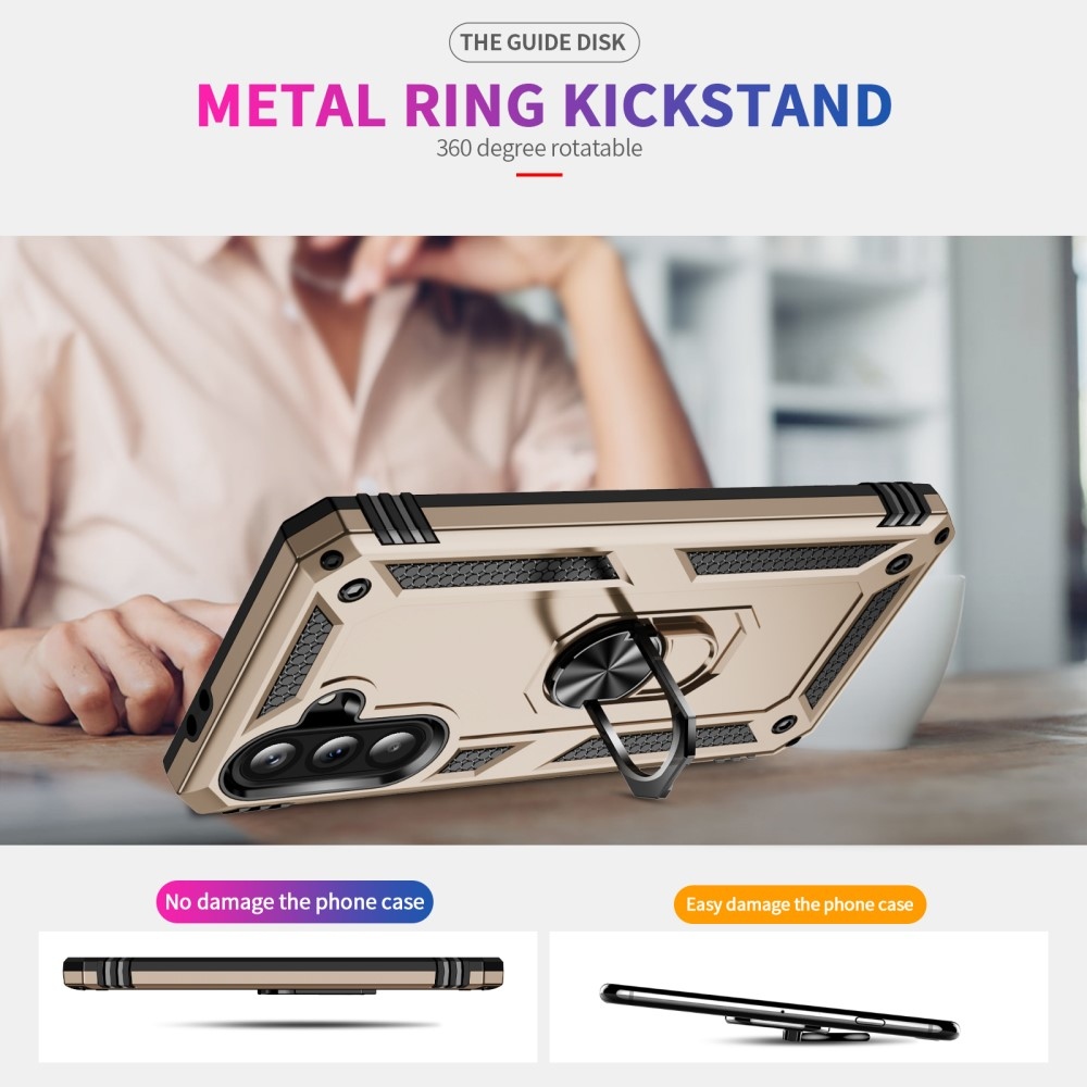 Gyűrűk tartós borítása Samsung Galaxy A56 5G - arany színű