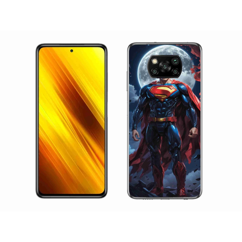 Gél borítás mmCase a Xiaomi Poco X3-hoz - superman