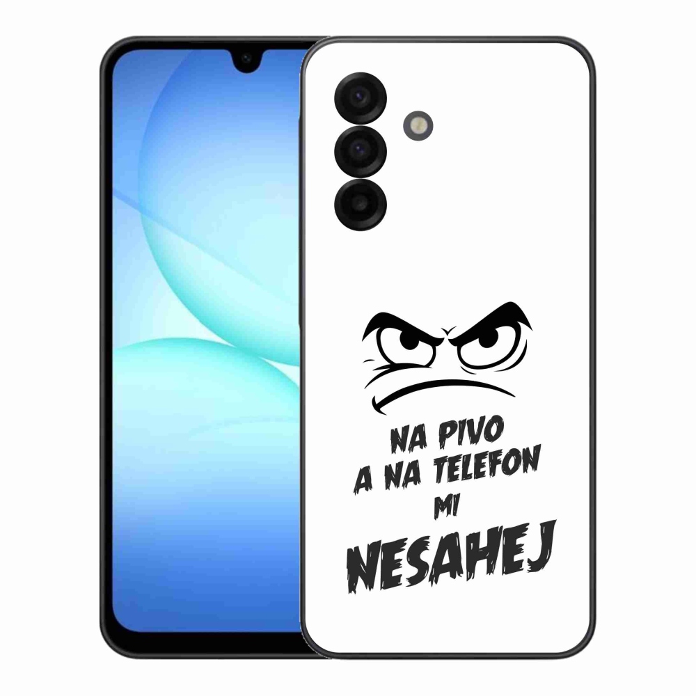 Gél borítás mmCase Samsung Galaxy A17 4G/5G - sör motívum 2 fehér háttérrel