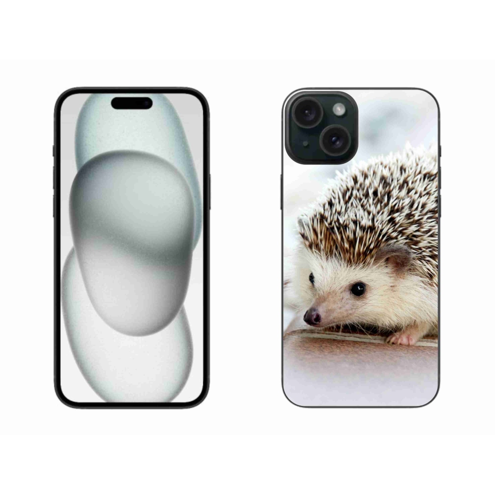 Zselés borítás mmCase iPhone 15 Plus készülékhez - süni