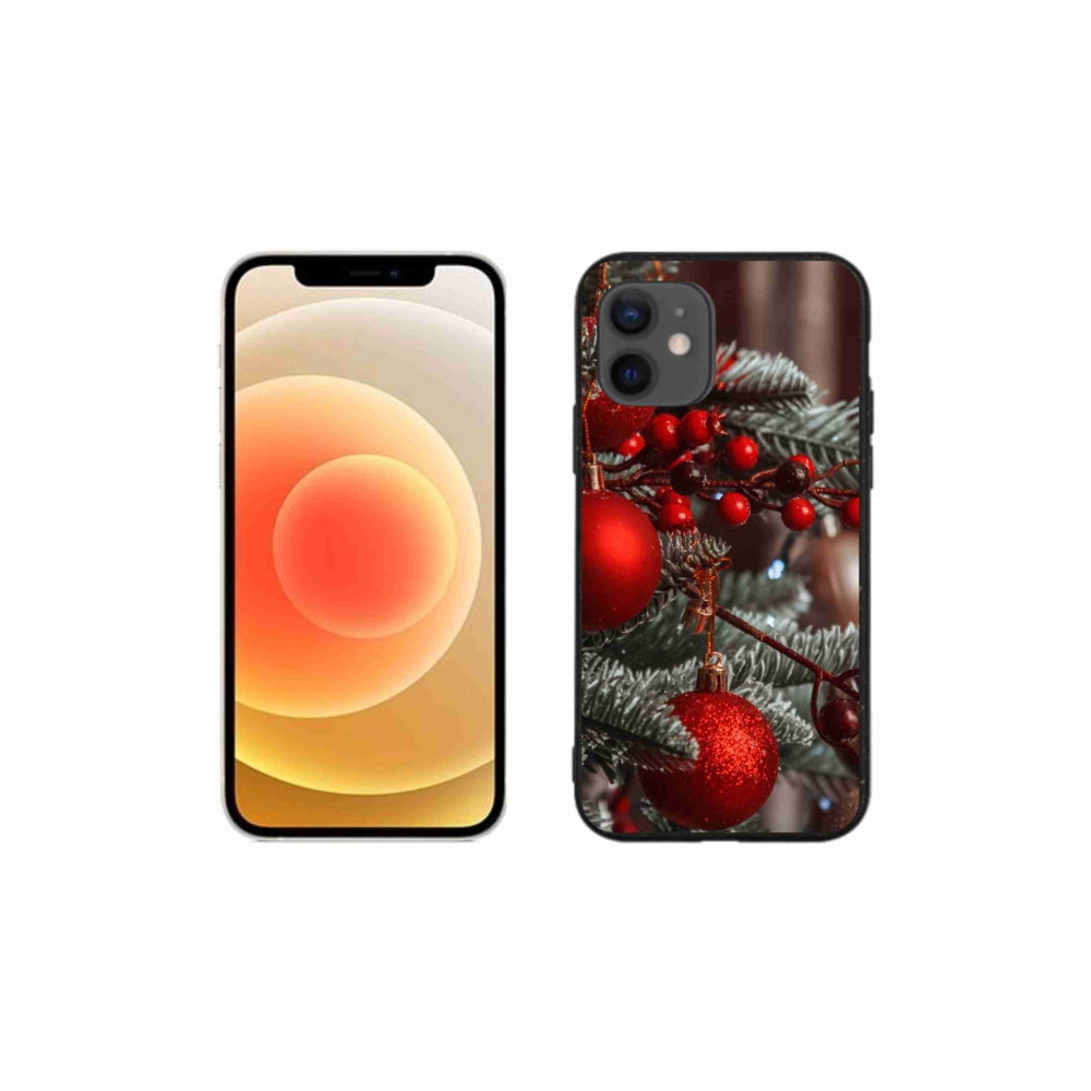 Gél borítás mmCase iPhone 12 mini készülékhez - karácsonyi dekoráció 2