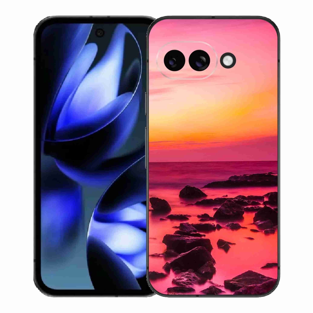 Gél borítás mmCase a Google Pixel 9a számára - tenger és világítás