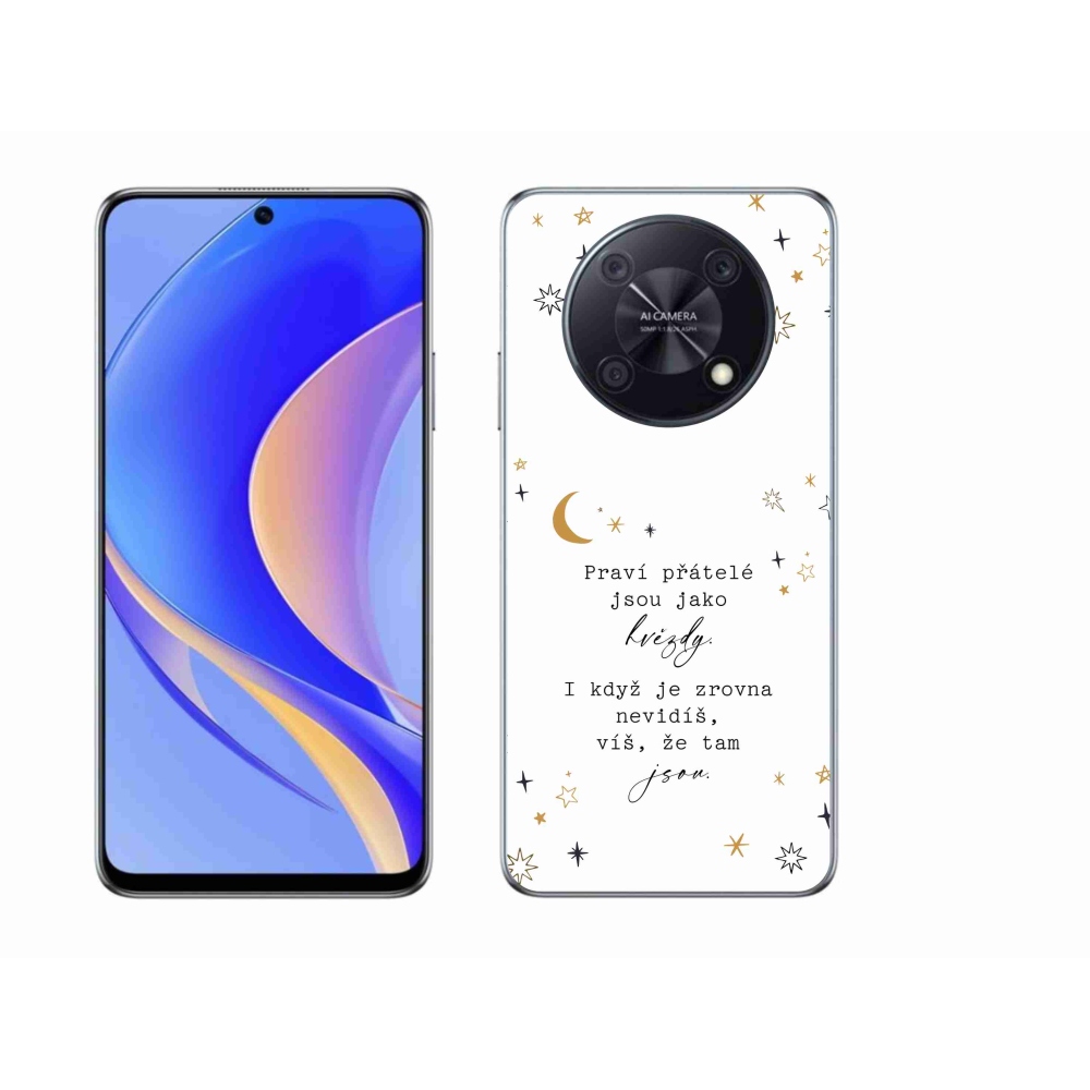 Gél borítás mmCase a Huawei Nova Y90 - idézem 6 fehér háttérrel