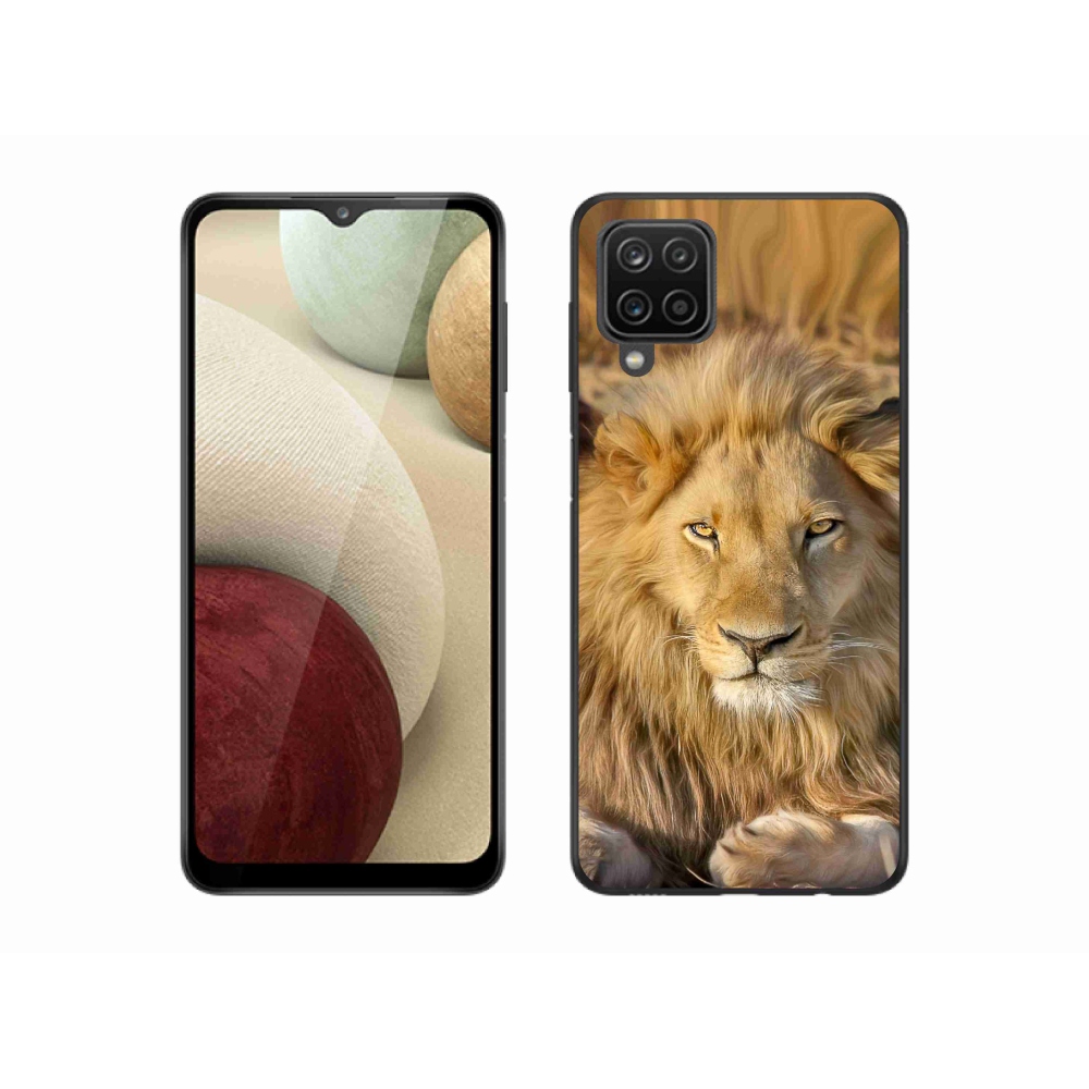 Gél védőburkolat mmCase Samsung Galaxy M12 - Lion 2 számára
