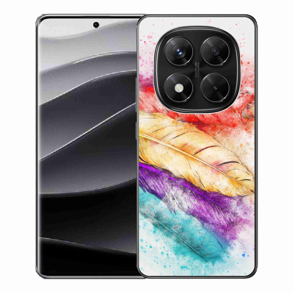 Gél borítás mmCase a Xiaomi Redmi Note 14 Pro 5G/Poco X7 5G - színes tollhoz