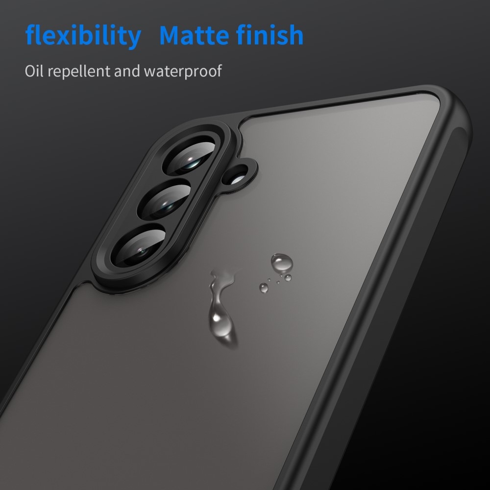 Zselés tok kemény hátlappal Samsung Galaxy A26 5G - fekete