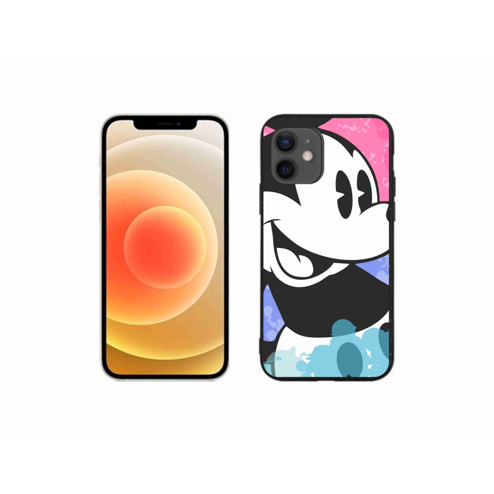 Zselés borítás mmCase iPhone 12 mini készülékhez - mickey egér
