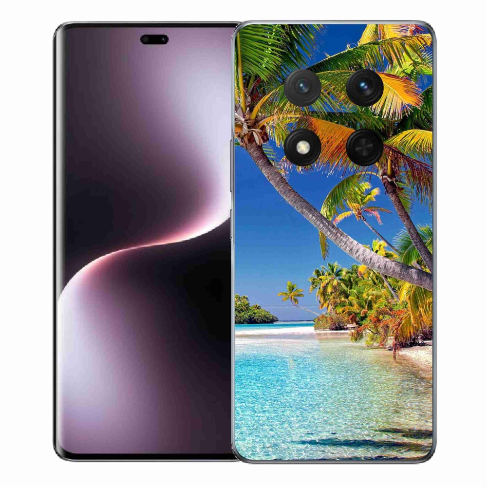 Gél borítás mmCase a Honor Magic 7 Lite 5G számára - tengerparton