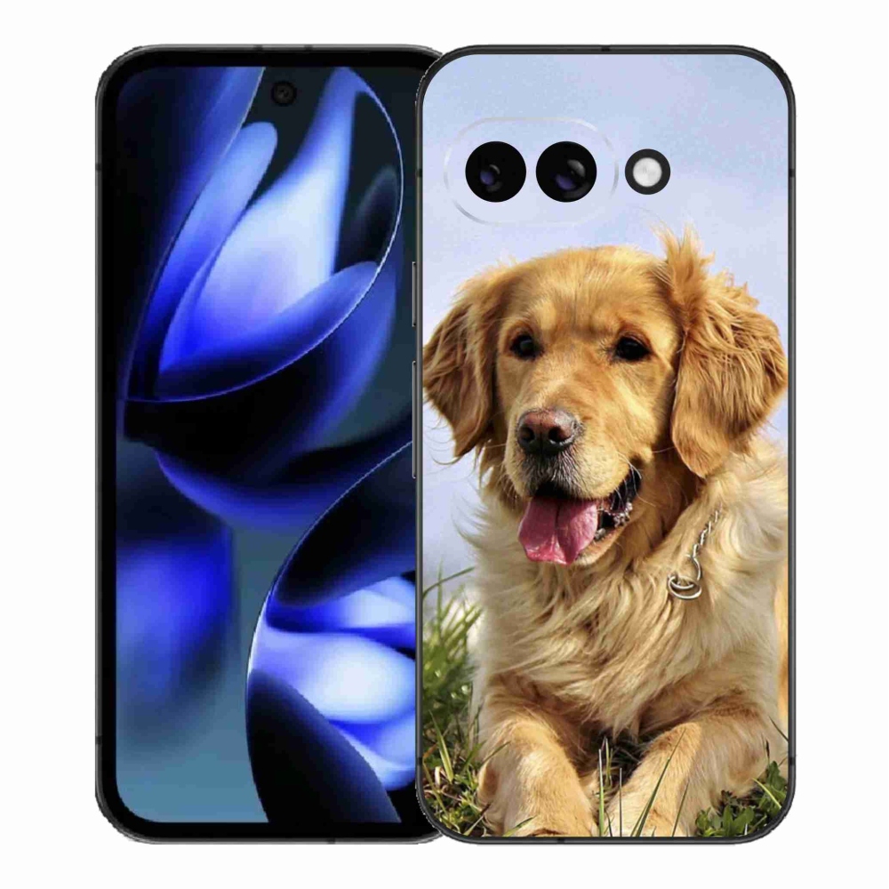 Gél borítás mmCase a Google Pixel 9a számára - arany retriever