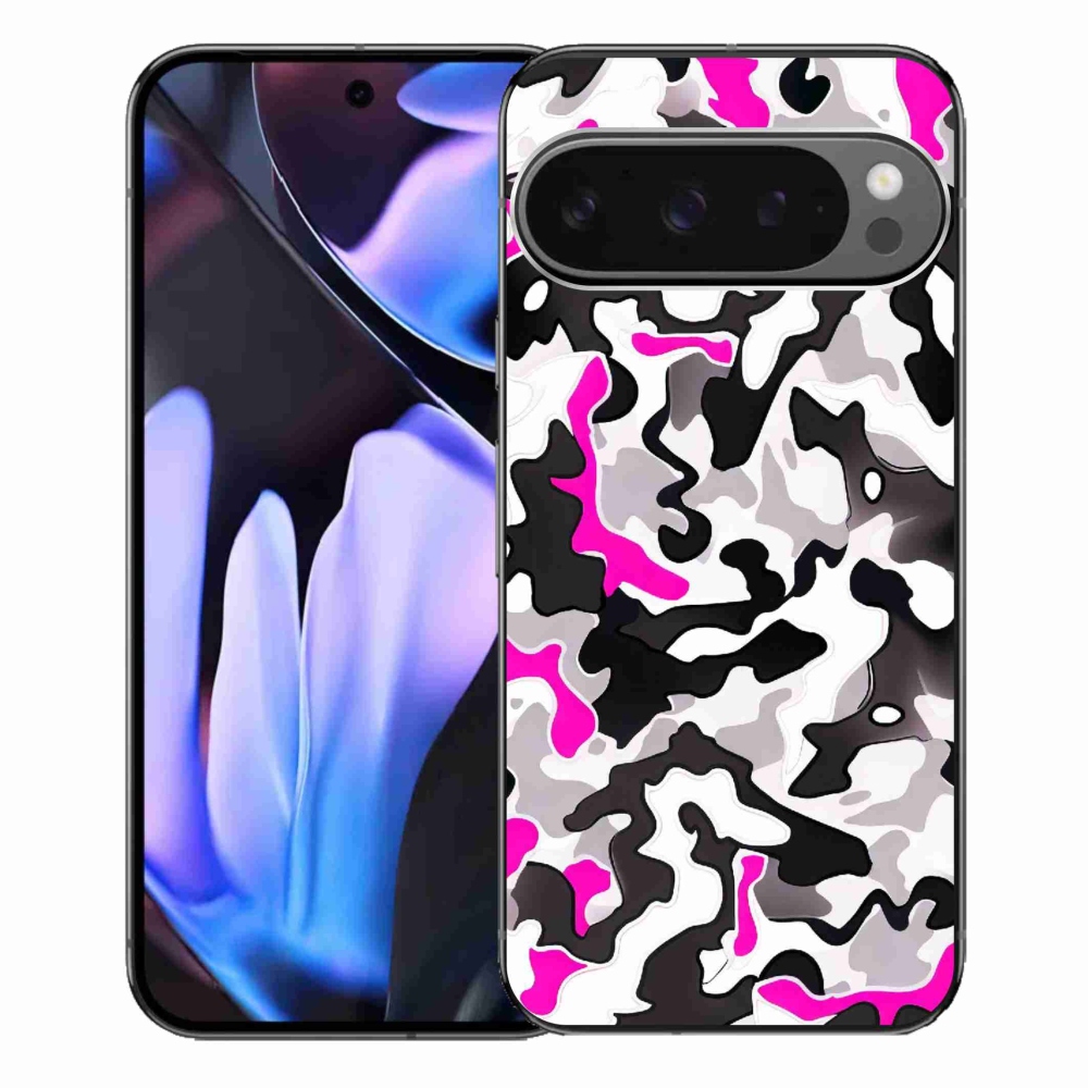Zselés borítás mmCase a Google Pixel 9 Pro XL-hez - terepszínű minta 5