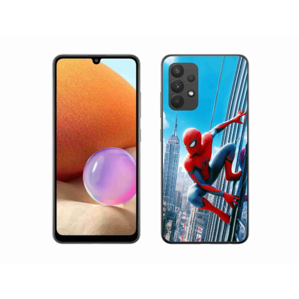 Gél borítás mmCase Samsung Galaxy A32 4G - pókemberhez