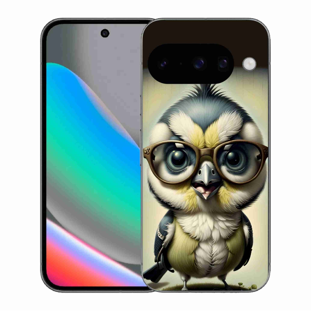 Zselés borítás mmCase a Google Pixel 10 - kölyök szemüveghez