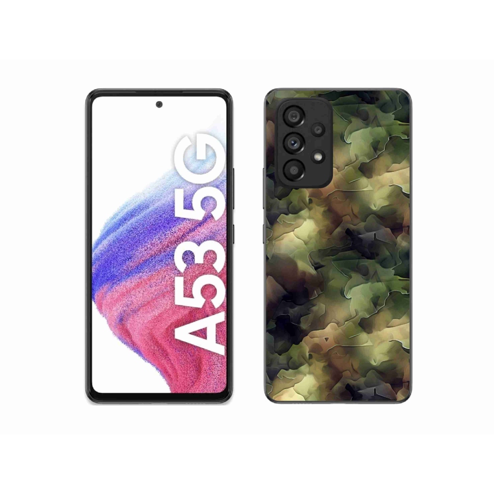 Gél védőhuzat mmCase Samsung Galaxy A53 5G - terepszínű minta 10