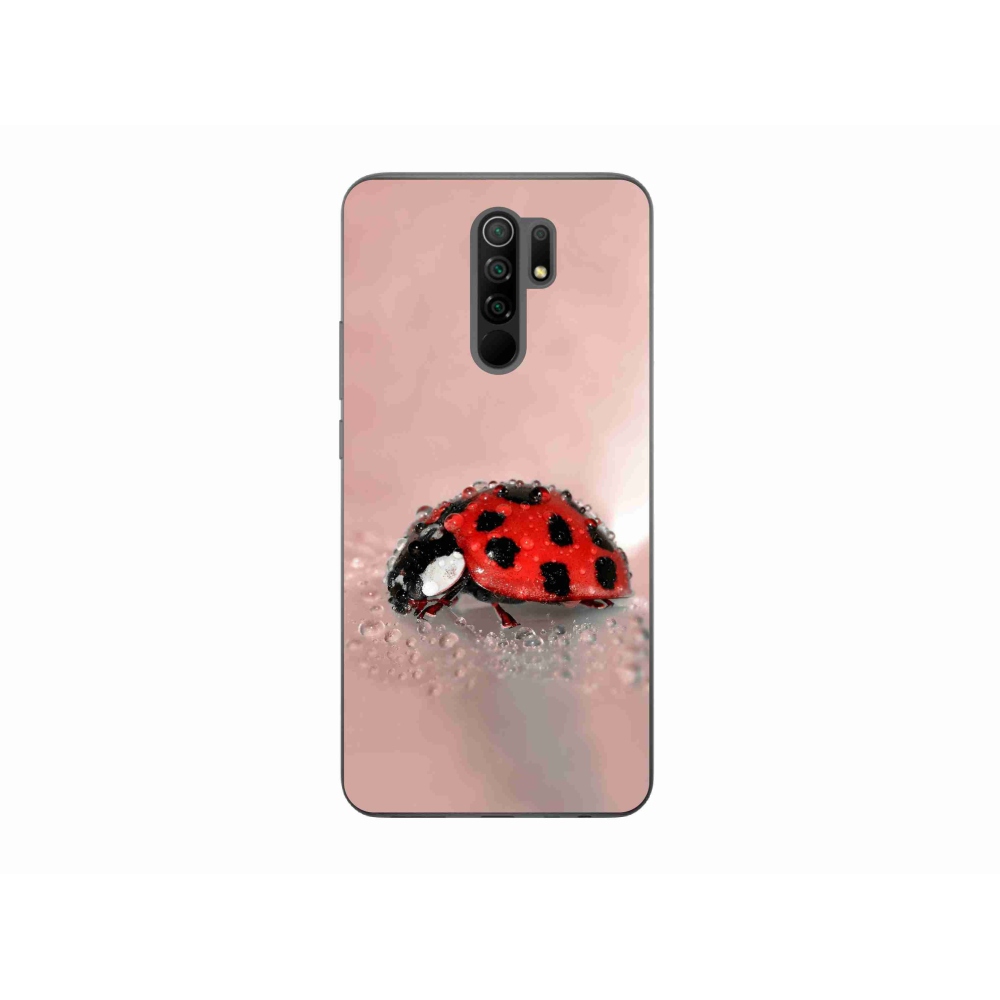Gél borítás mmCase a Xiaomi Redmi 9-hez - katicabogár