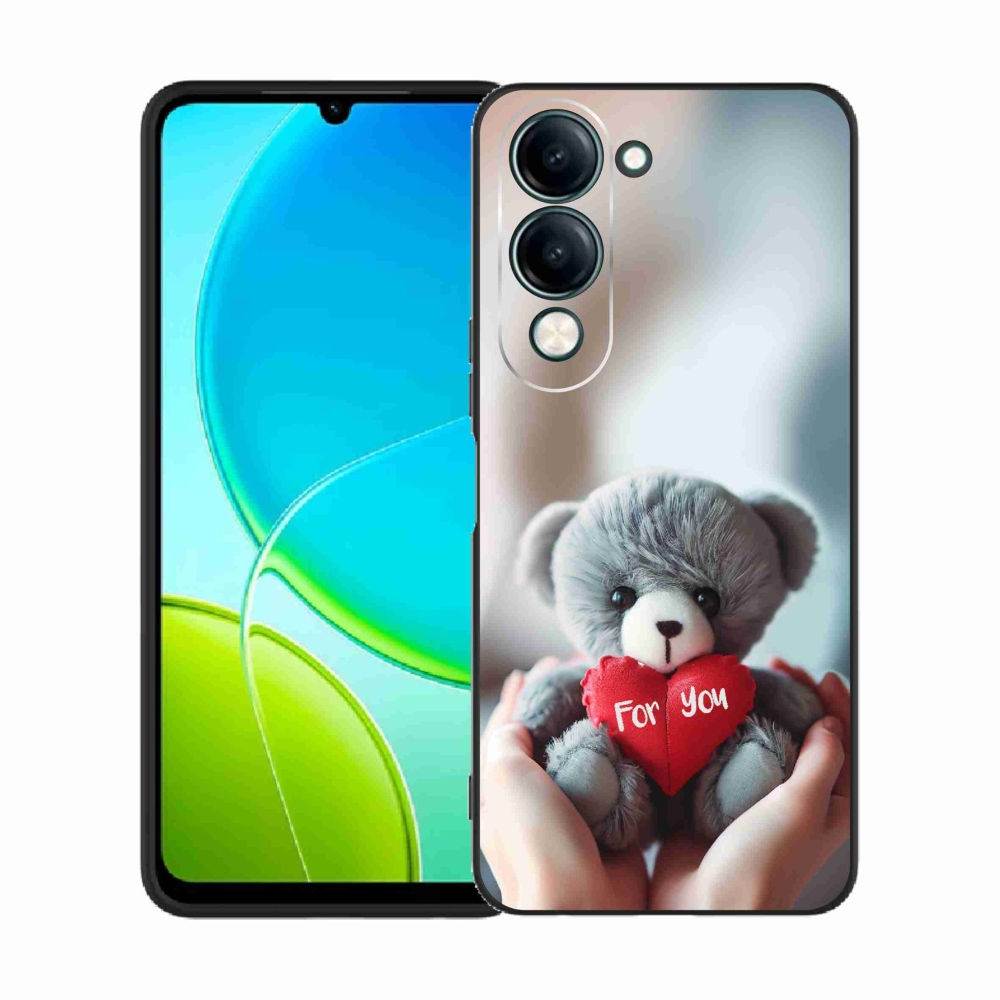 Gélburkolat mmCase a Vivo Y29s 5G-n - mackó a szerelmeseknek