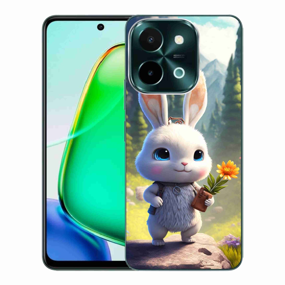 Gél borítás mmCase a Vivo Y28-hoz - aranyos nyuszi