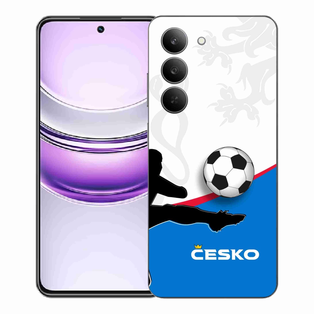 Gél borítás mmCase a Realme 14x 5G-hez - futball Csehország 3