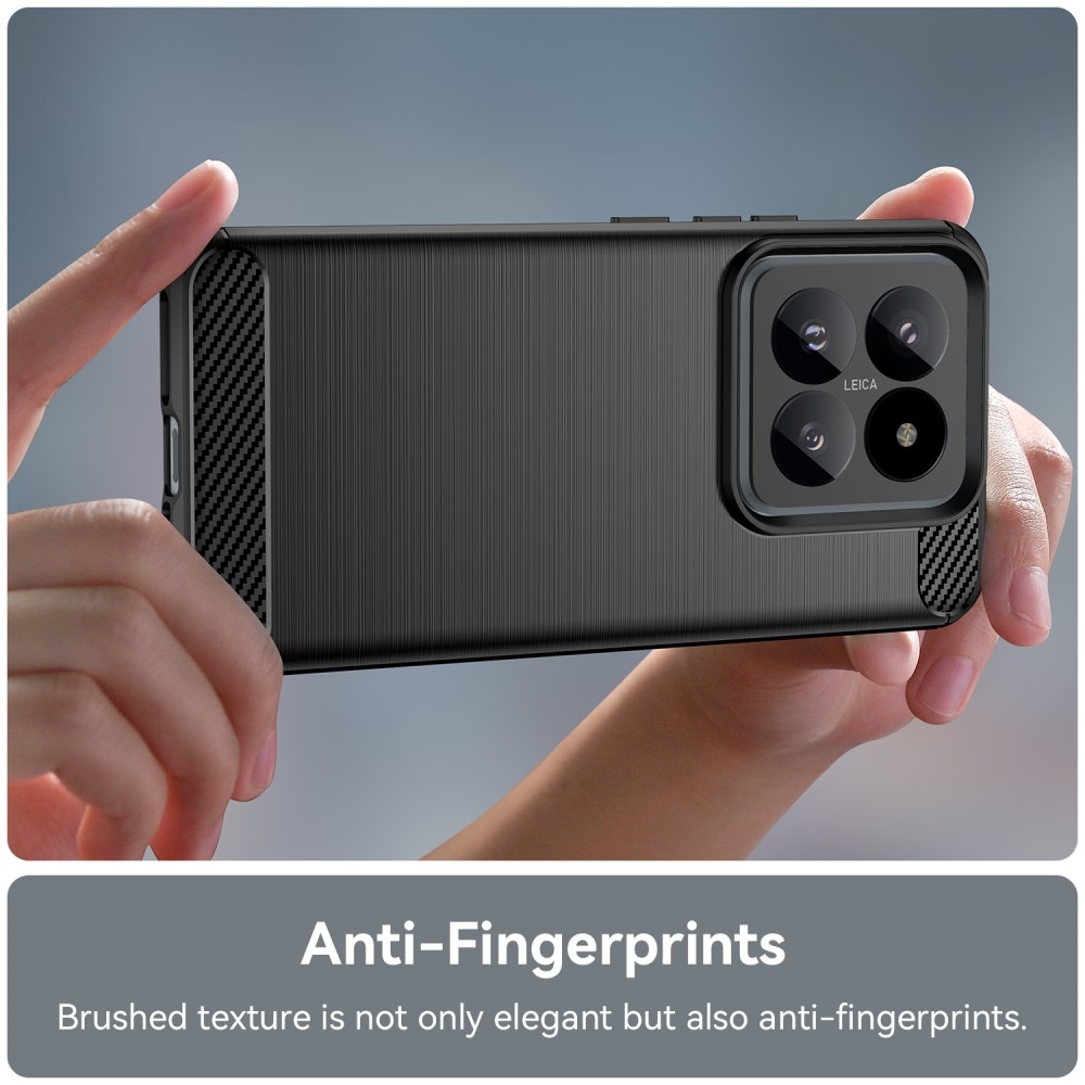 Szénálló zselés tok Xiaomi 14 Pro-hoz - fekete