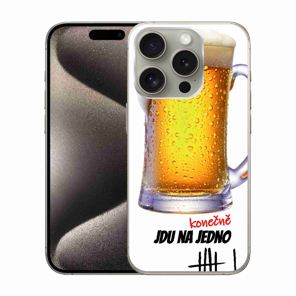 Gél borítás mmCase iPhone 15 Pro - Megyek az egyikhez