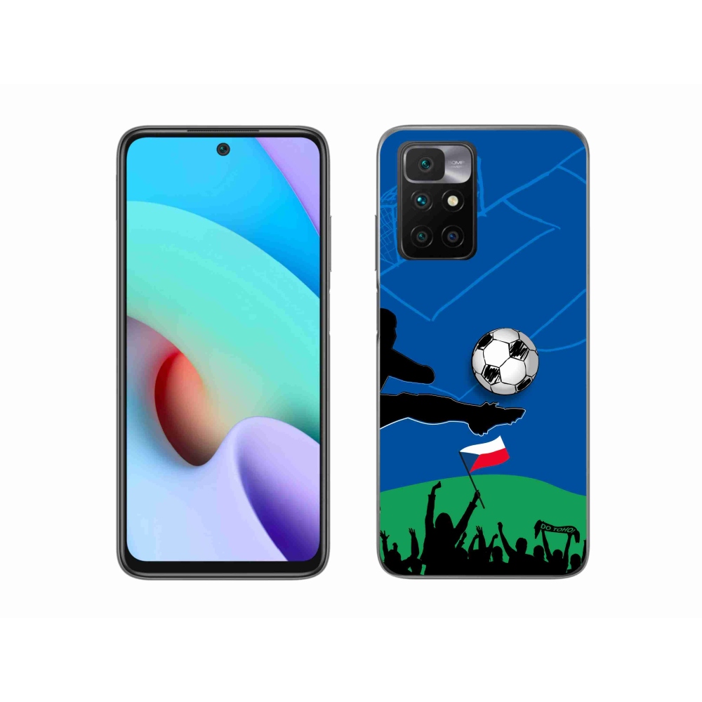 Gél borítás mmCase a Xiaomi Redmi 10/Redmi 10 (2022) - futball rajongóknak