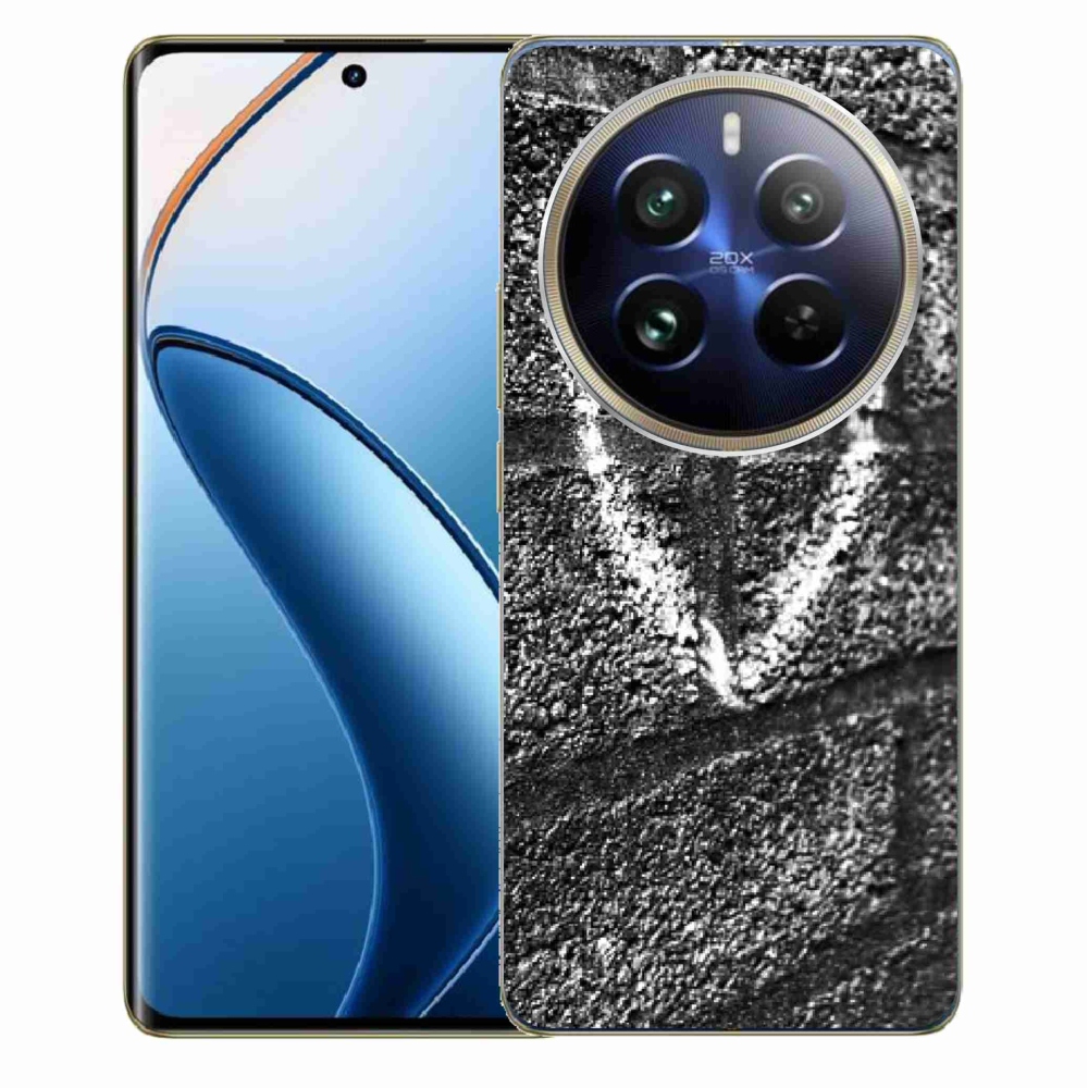 Gél borítás mmCase a Realme 12 Pro 5G/12 Pro+ 5G számára - szív a falon