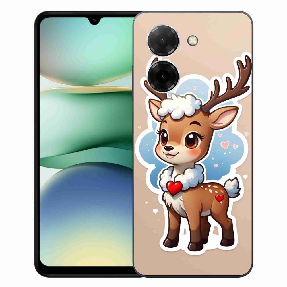 Gél borítás mmCase a Xiaomi Redmi A5 (171.7x77.8x8.3mm) - rajzfilm rénszarvashoz