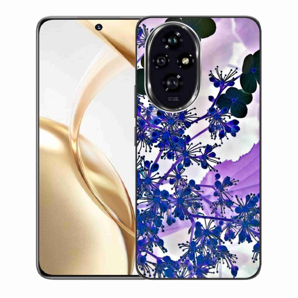 Zselés borító mmCase a Honor 200 5G készülékhez - hortenzia virág