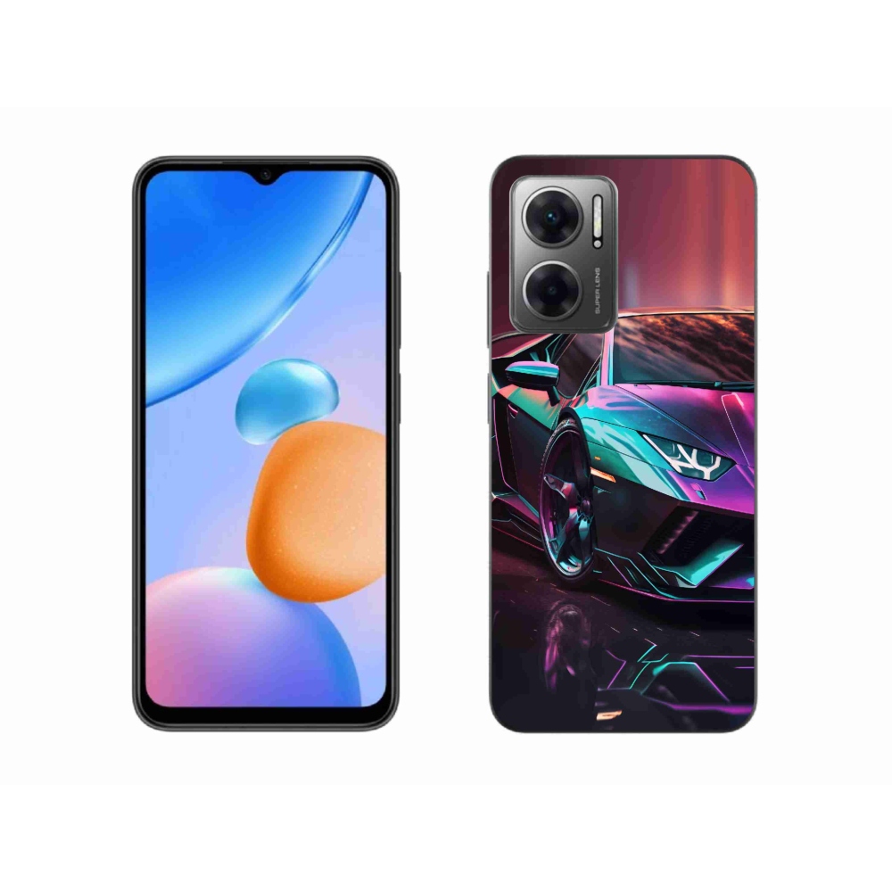 Gél borító mmCase a Xiaomi Redmi 10 5G - auto 8 számára