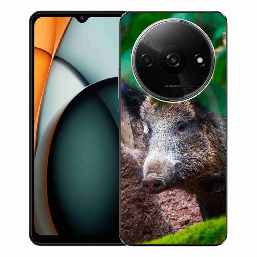 Gél borítás mmCase a Xiaomi Redmi A3-hoz - vaddisznó
