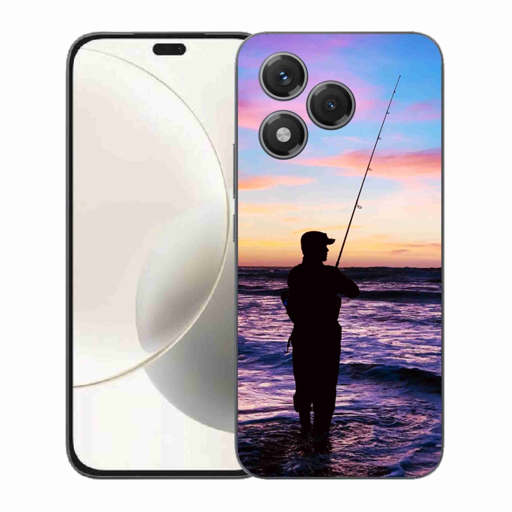 Zselés borítás mmCase a Honor 400 Lite-hoz - halászat 1