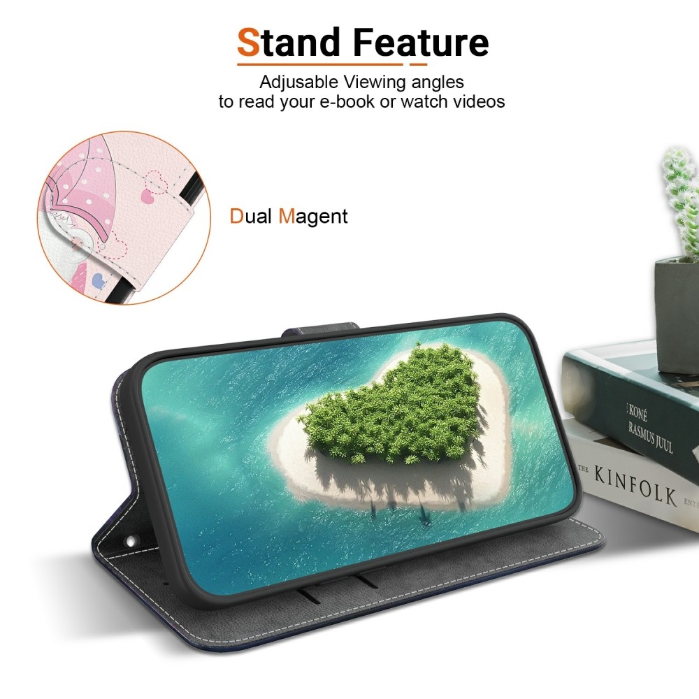 Sokoldalú könyv tok Samsung Galaxy A06 4G - mackókhoz