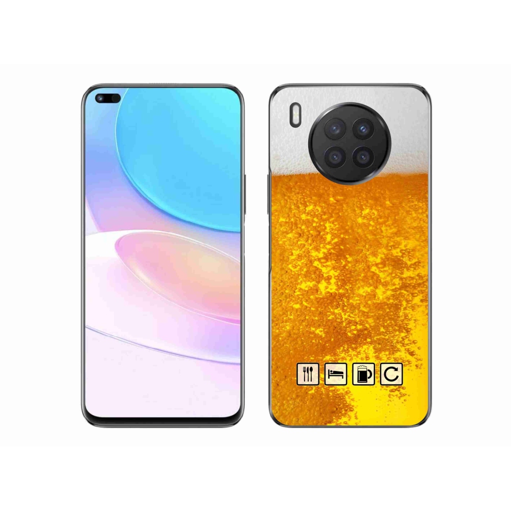 Zselés borítás mmCase a Honor 50 Lite készülékhez - sör motívum 3