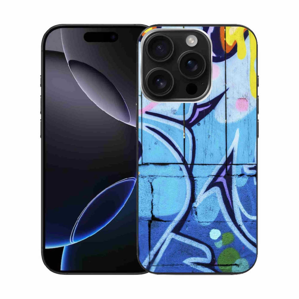 Zselés borítás mmCase iPhone 16 Pro készülékhez - graffiti