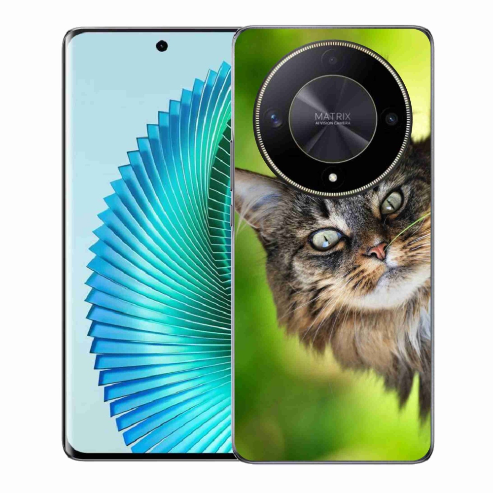 Zselés borítás mmCase a Honor Magic 6 Lite 5G számára - cat 3
