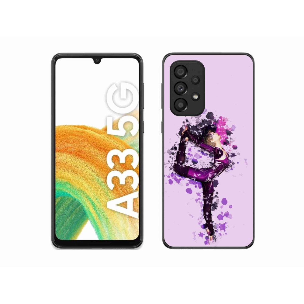 Zselés borítás mmCase Samsung Galaxy A33 5G - balett