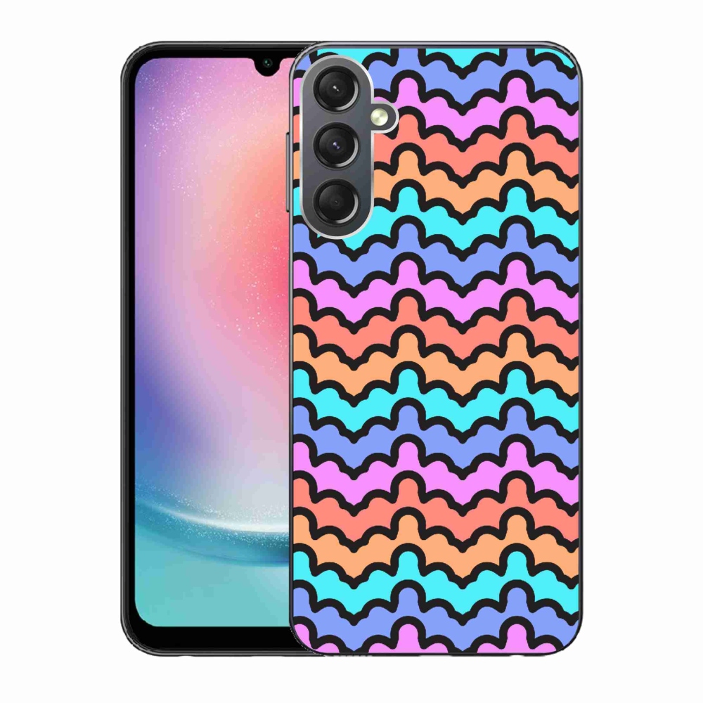 Zselés borítás mmCase Samsung Galaxy A24 készülékhez - absztrakt motívum 30