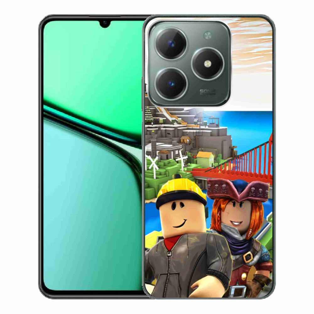 Zselés borítás mmCase a Realme C61 készülékhez - roblox 1