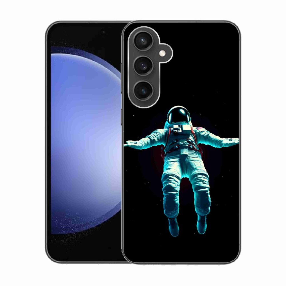 Zselés borítás mmCase Samsung Galaxy S23 FE - űrhajós számára