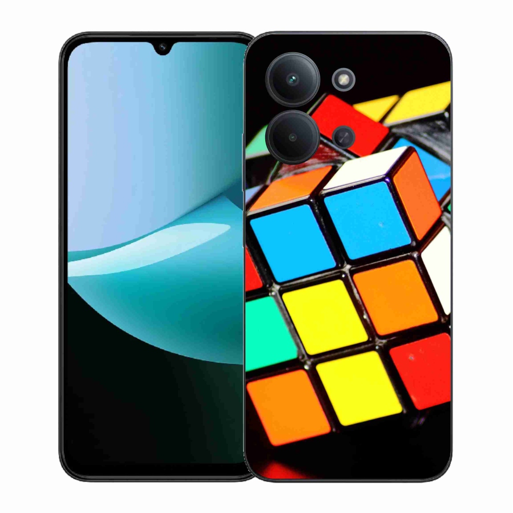 Gél borítás mmCase for Xiaomi Redmi 15C 4G (171mm)/Poco C85 4G (171mm) - rubikova kostka