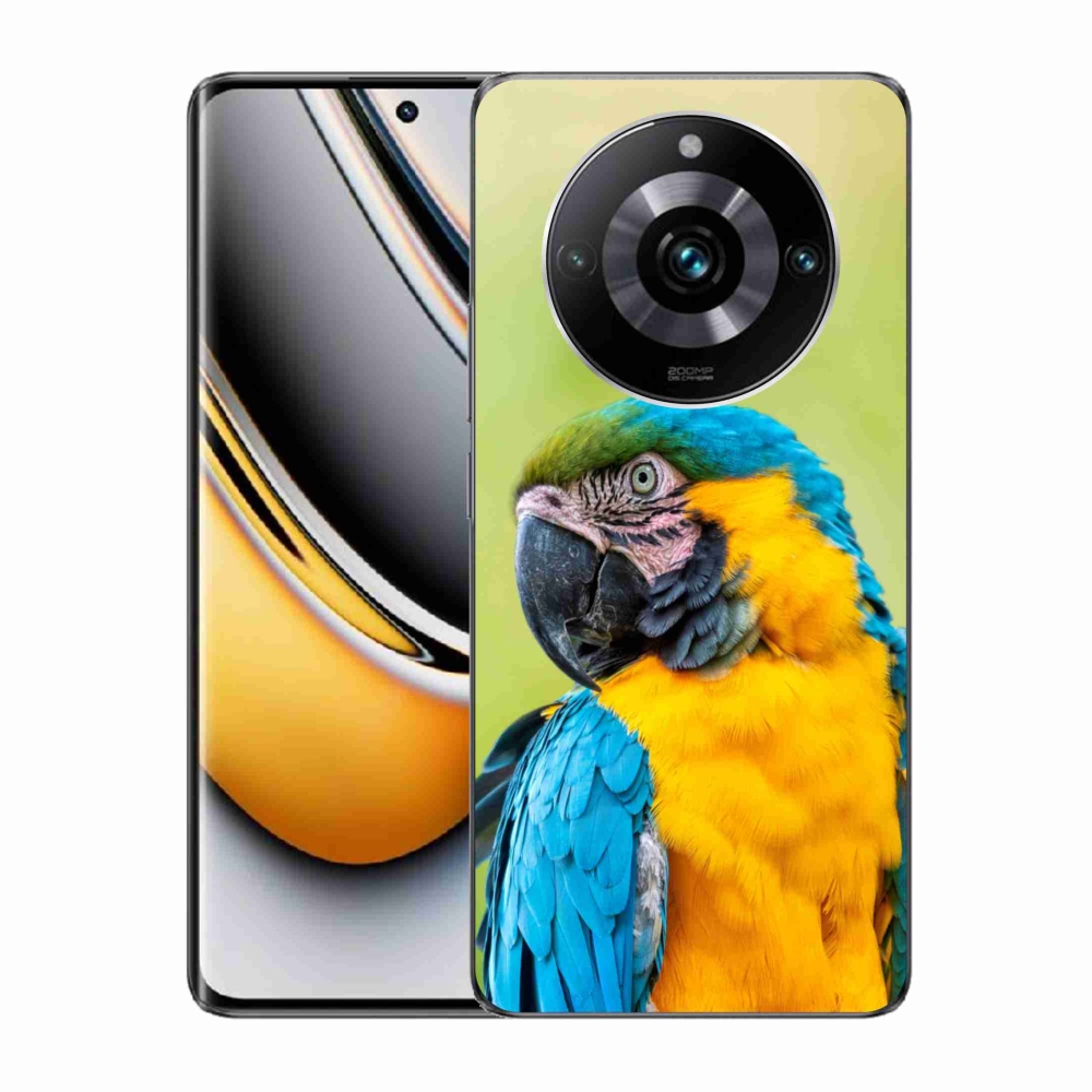 Gél tok mmCase a Realme 11 Pro/11 Pro+ készülékhez - papagáj ara 2