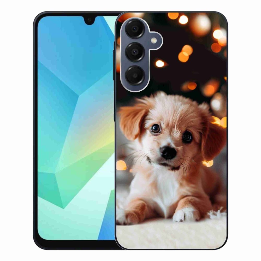 Gél borítás mmCase Samsung Galaxy A16 4G/5G - kölyökkutyakékhez