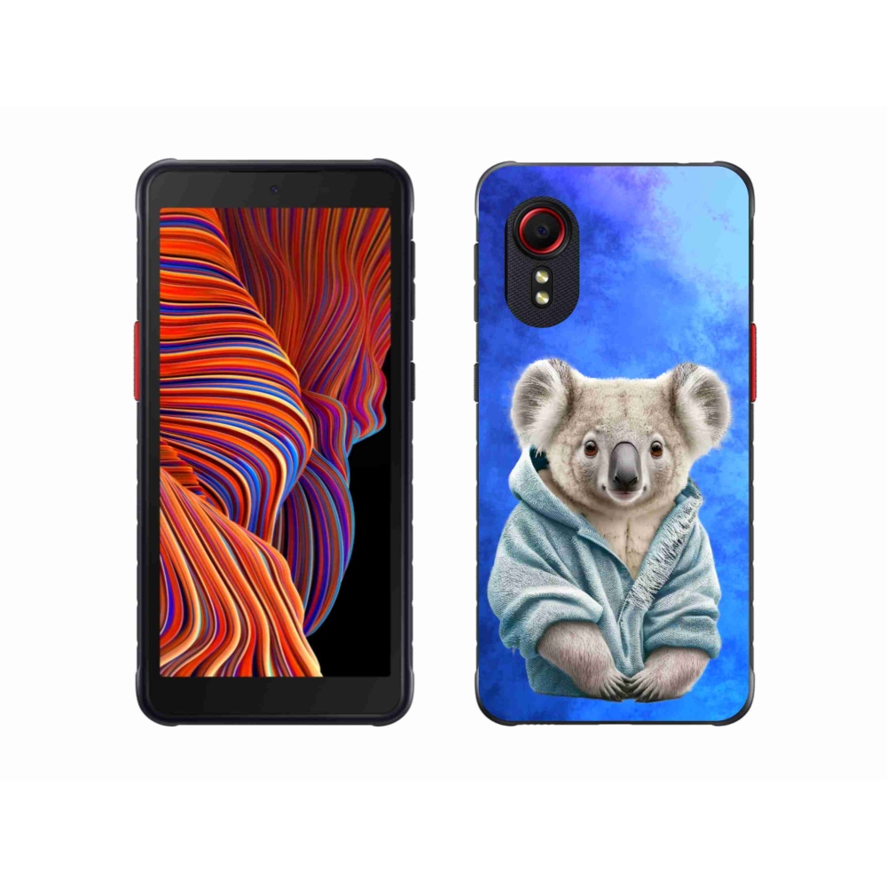 Gél borítás mmCase Samsung Galaxy Xcover 5 készülékhez - koala pulóverben