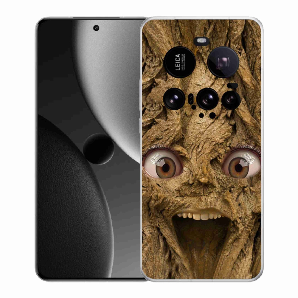 Gélburkolat mmCase a Xiaomi 15 Ultra - egy vidám fa szemekkel