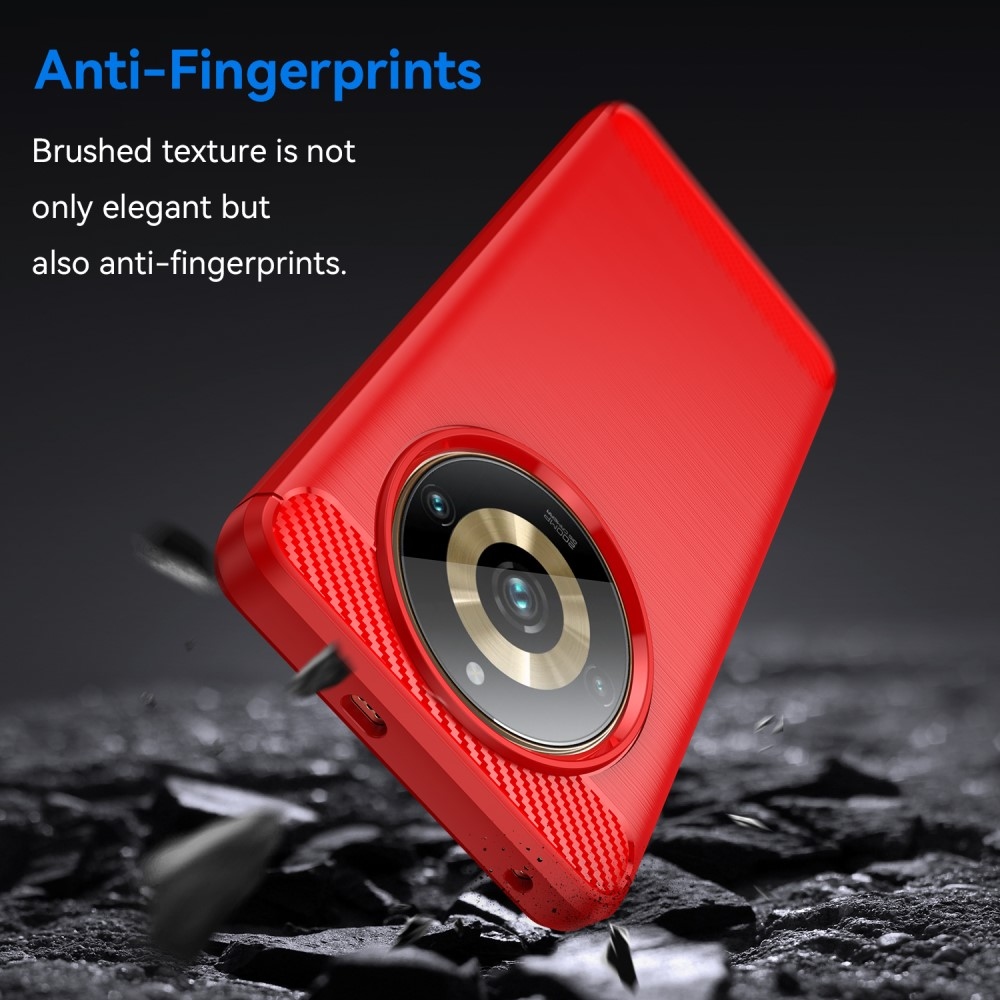 Szénálló zselés tok a Realme 11 Pro 5G/11 Pro+ 5G készülékhez - piros