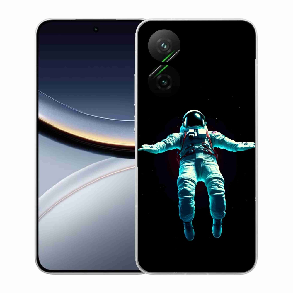 Gél borítás mmCase a Xiaomi Poco F7 5G számára - kozmonauta