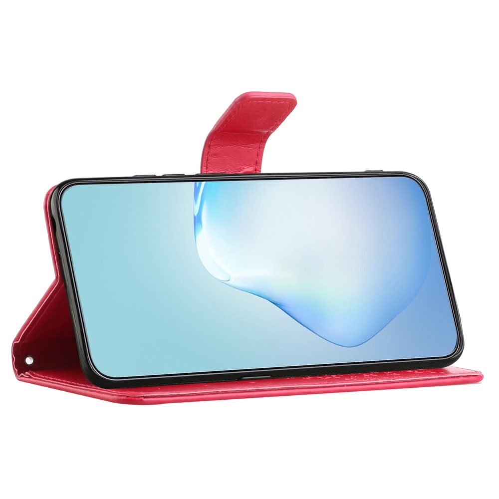 Fa könyv tok a Xiaomi Redmi 12 4G/5G készülékhez - piros