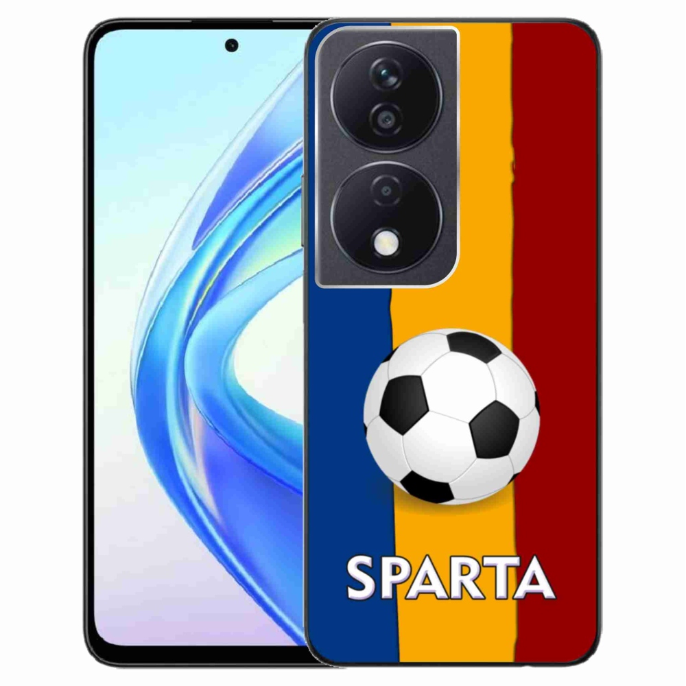 Gél borítás mmCase a Honor X7b/Honor 90 Smart számára - Labdarúgás 1