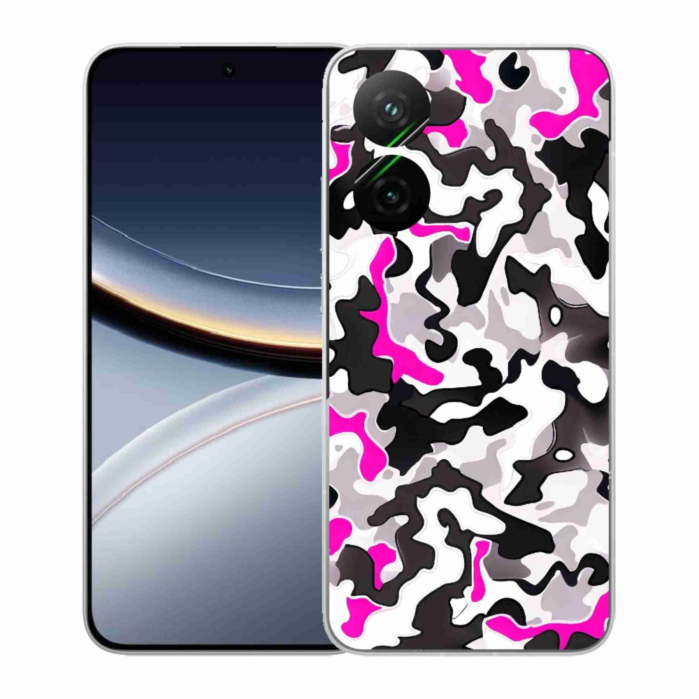 Gél borítás mmCase a Xiaomi Poco F7 5G-hez - álcázó minta 5