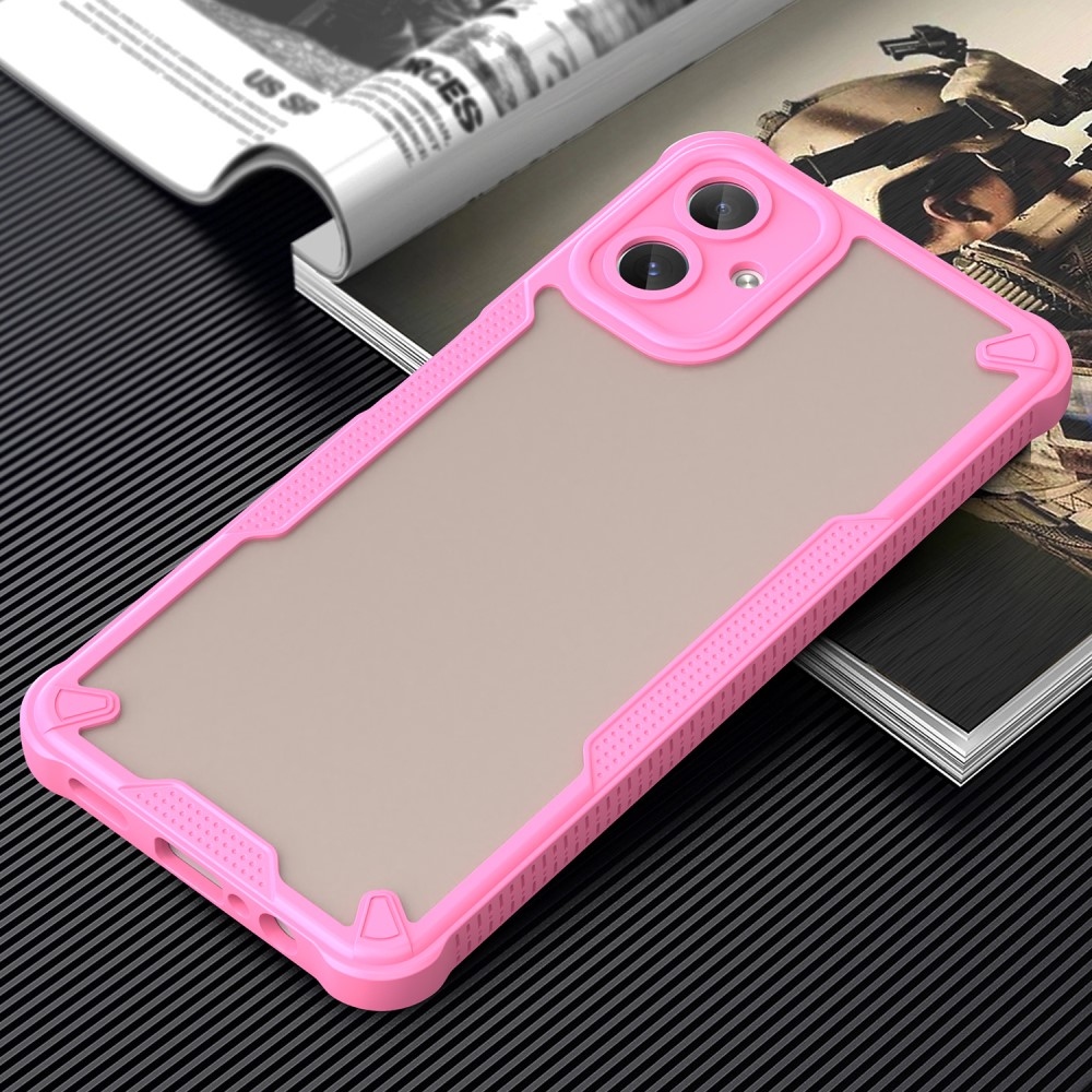 Fagyasztott tartós borítás Samsung Galaxy A06 4G készülékhez - rózsaszín