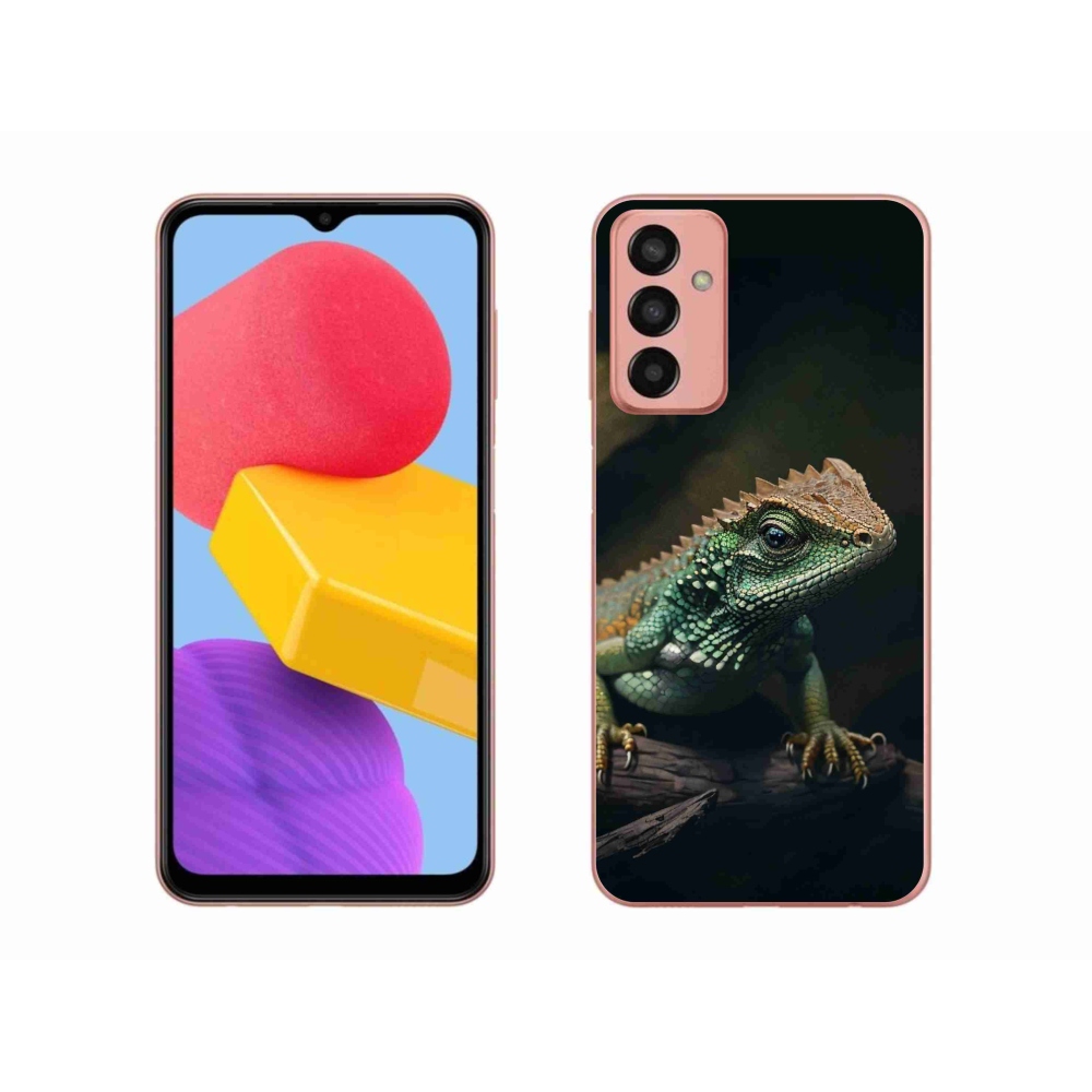 Gél borítás mmCase Samsung Galaxy M13 készülékhez - gyík